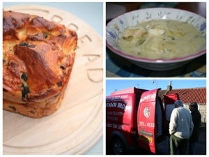 Making Cullen Skink at Sandcastle Cottage, Crail