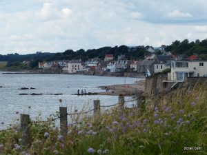 from the fife coastal path at lower largo