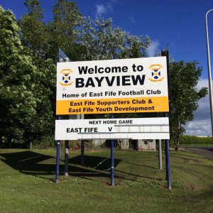 bayview east fife football ground