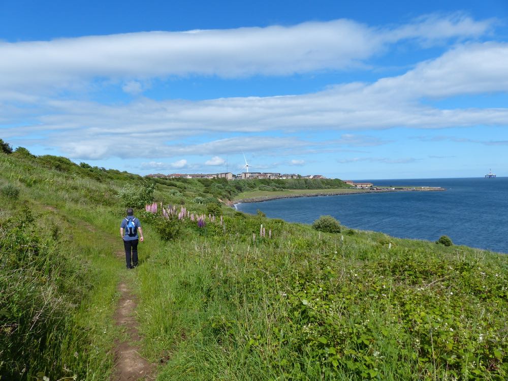 Dysart to Leven approaching Buckhaven