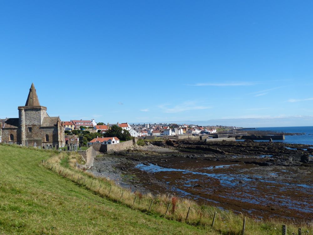 Elie to Anstruther - St Monans Old kirk